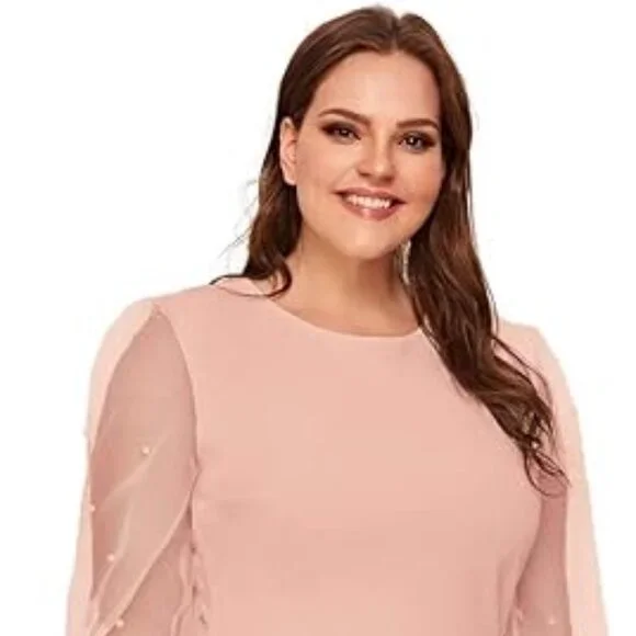 sachin and babi light blue dress ELEGANT LADIES' PENCIL DRESS